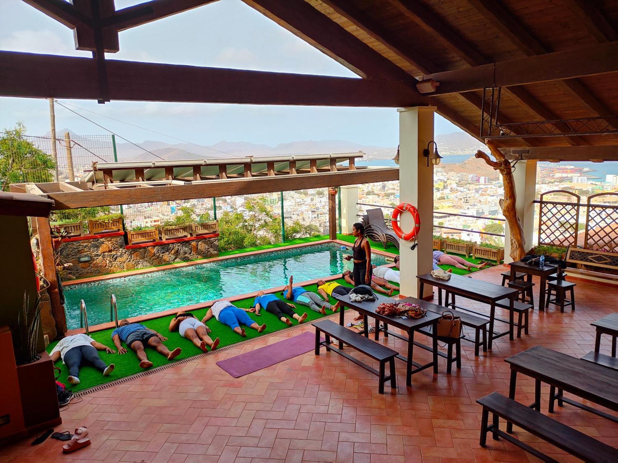 Hotel Belvedere Mindelo, Cabo Verde Exterior foto