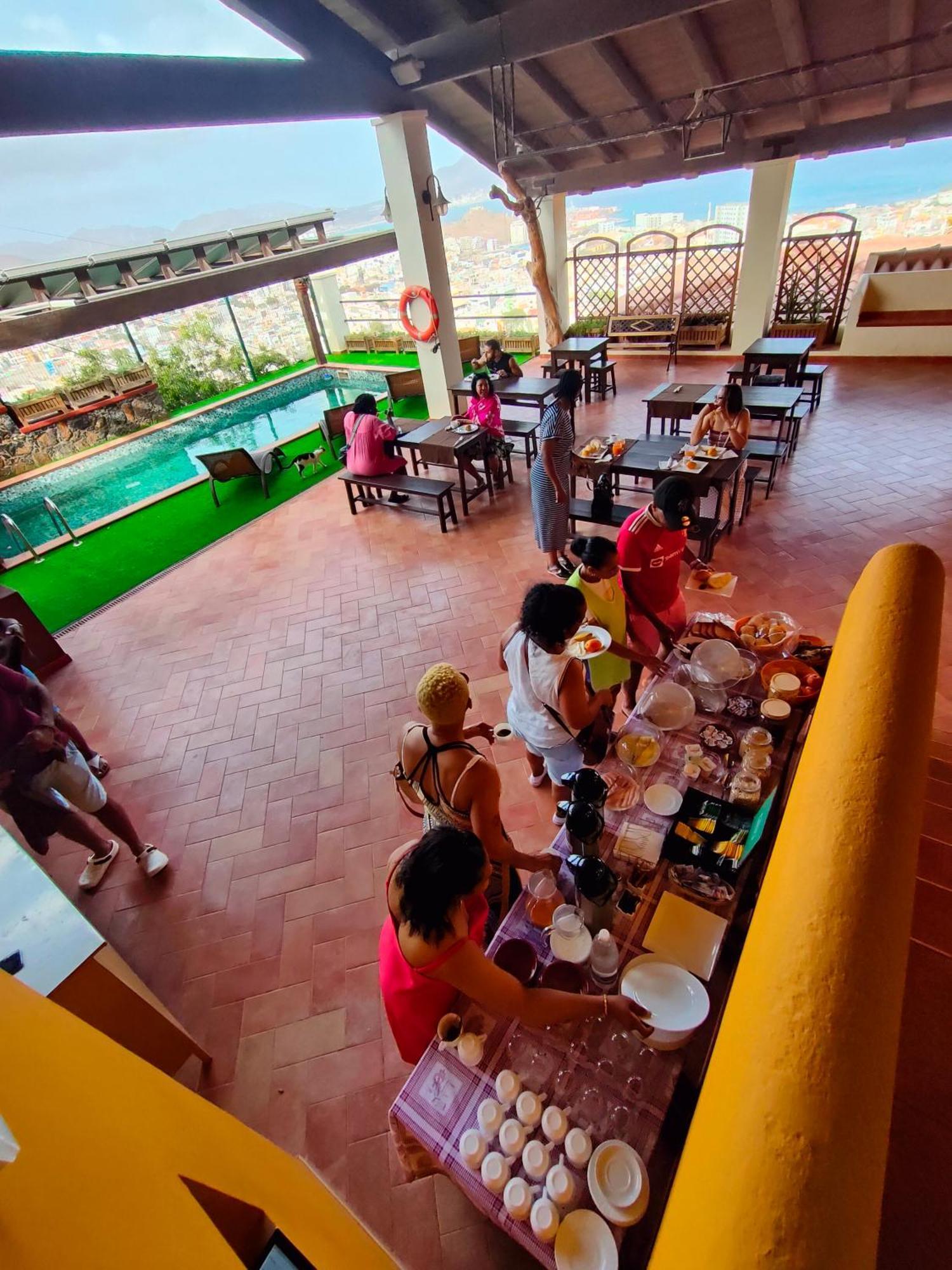 Hotel Belvedere Mindelo, Cabo Verde Exterior foto