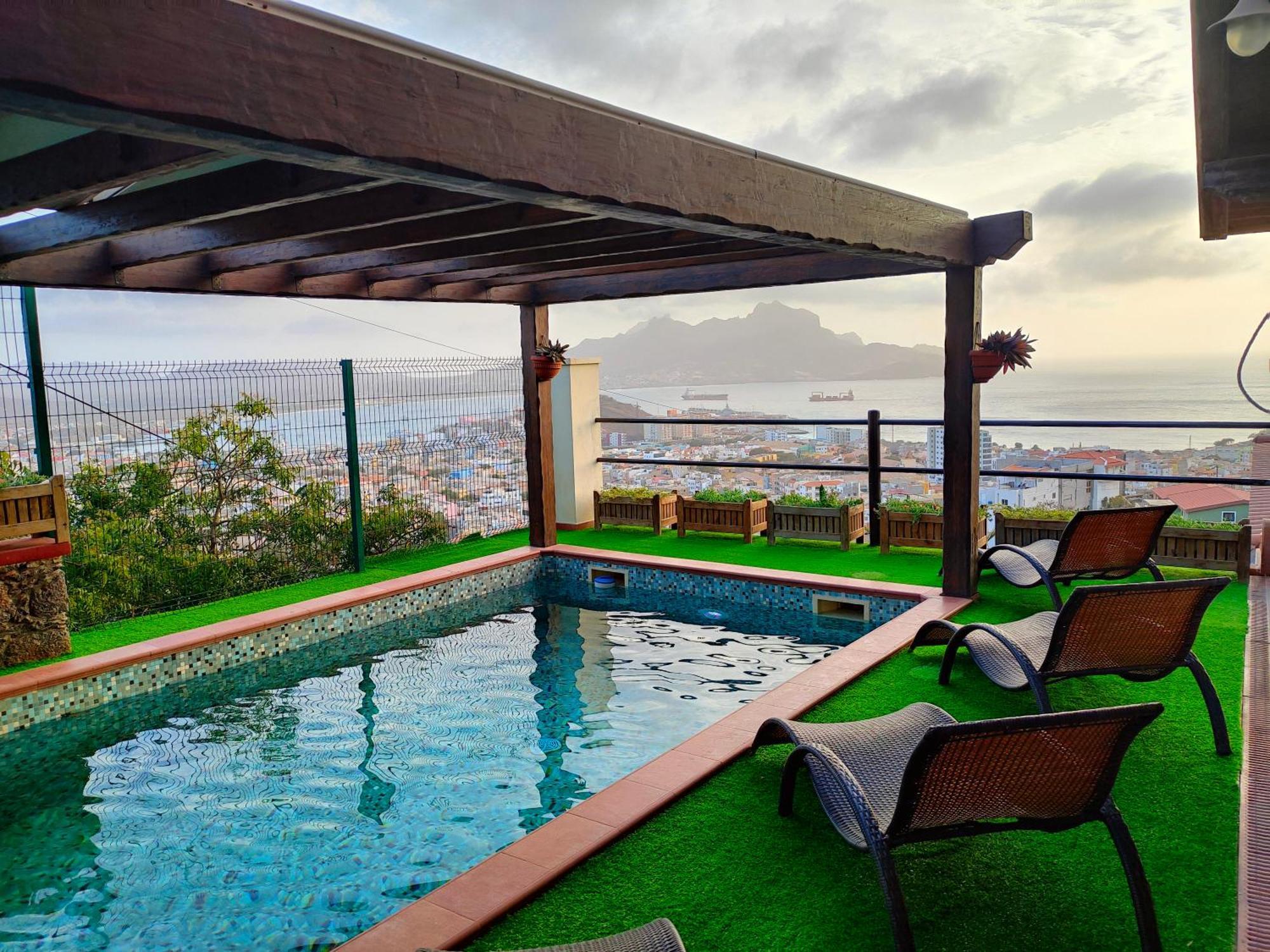 Hotel Belvedere Mindelo, Cabo Verde Exterior foto